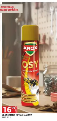 Spray na osy Muchomor Arox promocja w Merkury Market