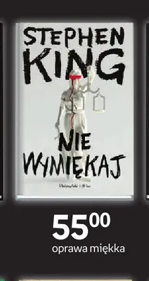 Książka Nie wymiękaj Stephen King oprawa miękka promocja w Empik