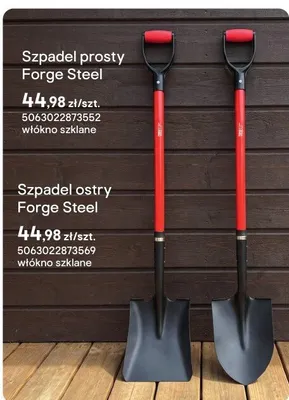 Szpadel prosty promocja w Castorama