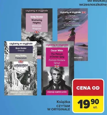 Książka Czytam w oryginale promocja w Carrefour