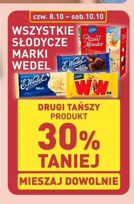 Ptasie Mleczko waniliowe E.Wedel promocja w Aldi
