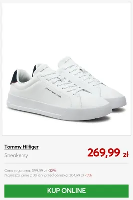 Sneakersy Tommy Hilfiger promocja w eobuwie.pl