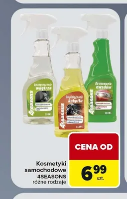 Kosmetyki samochodowe 4Seasons promocja w Carrefour