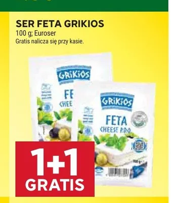 Ser Feta Grikios promocja w Stokrotka
