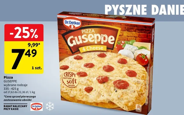 Pizza Guseppe Dr.Oetker promocja w Intermarche