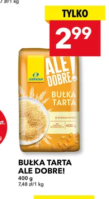 Bułka tarta Ale Dobre! promocja w LEWIATAN
