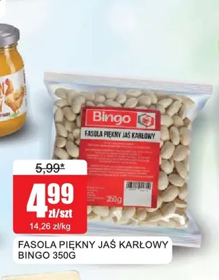 Fasola Piękny Jaś karłowy Bingo promocja w Bingo
