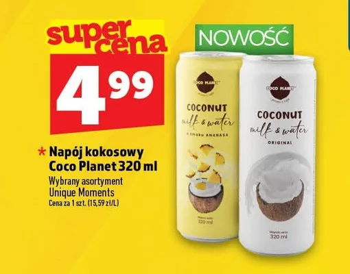 Napój kokosowy Original Coco Planet promocja w TOPAZ