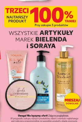 Balsam do ciała Bielenda Body Cocktail Blue Matcha Blueberry promocja w Kaufland