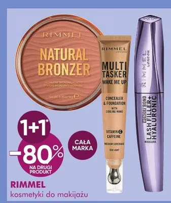 Kosmetyki do makijażu rimmel promocja w Super-Pharm