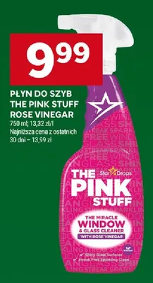 Płyn do szyb rose vinegar promocja w Stokrotka