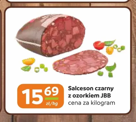 Salceson czarny z ozorkiem JBB promocja w Gama