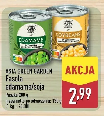 Fasola edamame Asia Green Garden promocja w Aldi