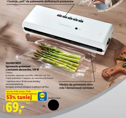 Zgrzewarka próżniowa Silvercrest promocja w Lidl