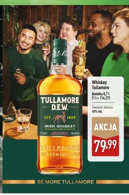 Whiskey Tullamore D.E.W. promocja w Aldi