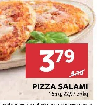 Pizza salami promocja w Stokrotka