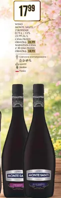 Wino Monte Santi Original promocja w Dino