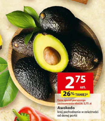 Awokado promocja w Auchan