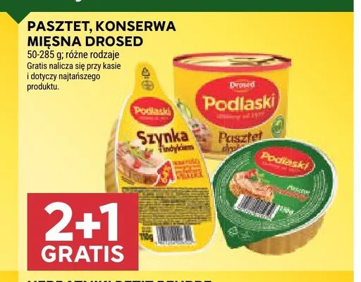Pasztet Podlaski Drosed promocja w Stokrotka