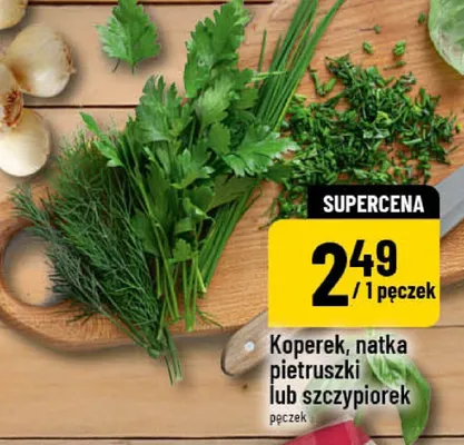 Koperek, natka pietruszki lub szczypiorek promocja w POLOmarket