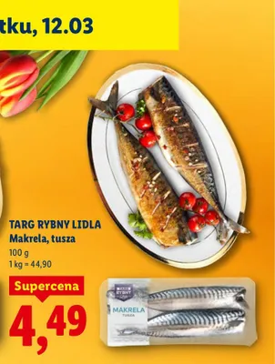 Makrela tusza promocja w Lidl