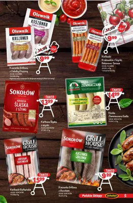 Kiełbaski Bałkańskie Sokołów Grill House promocja w Arhelan