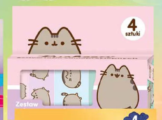 Zestaw taśm samoprzylepnych Pusheen promocja w Dino