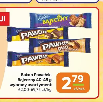 Baton Pawełek Śmietankowy promocja w Gama