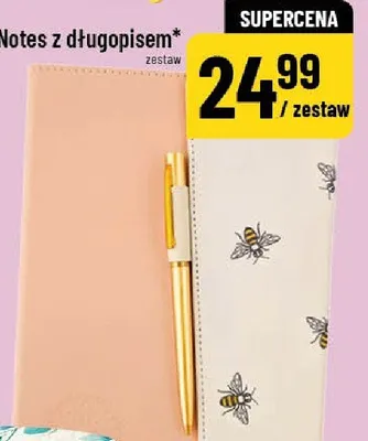 Notes z długopisem zestaw promocja w POLOmarket