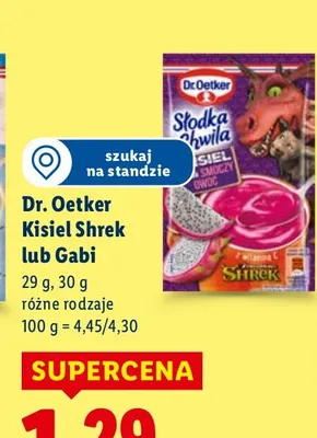 Kisiel Shrek promocja w Lidl