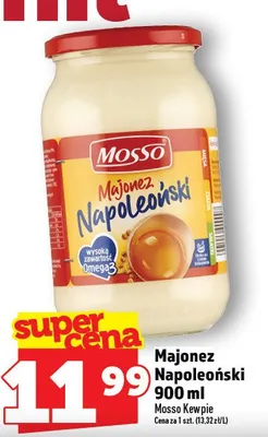Majonez Napoleoński 900 ml promocja w TOPAZ