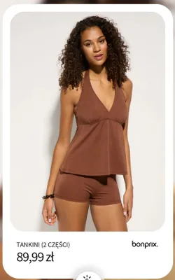 Tankini bonprix 2 części promocja w bonprix