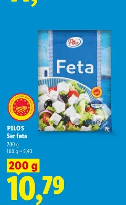 Ser feta Pilos promocja w Lidl