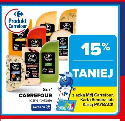 Ser CARREFOUR promocja w Carrefour Market
