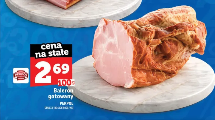 Baleron gotowany Pekpol promocja w TOPAZ