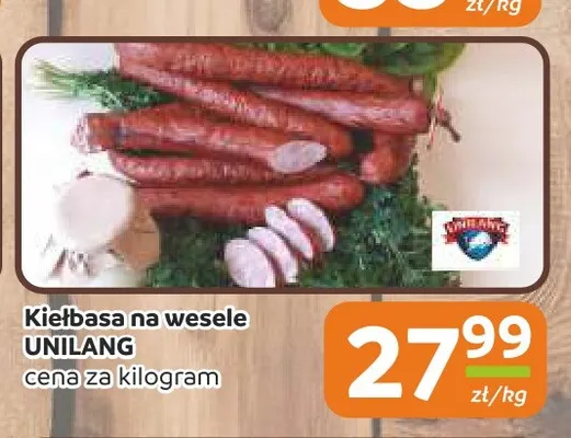 Kiełbasa na wesele Unilang promocja w Społem Częstochowa