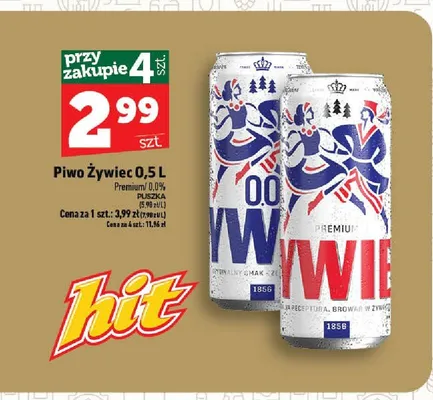 Piwo Żywiec promocja w TOPAZ