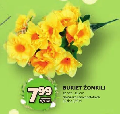 Bukiet żonkili promocja w Stokrotka