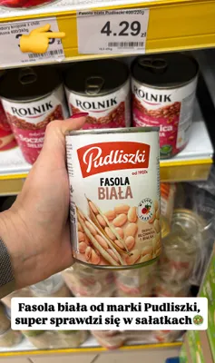 Fasola biała promocja w Dino