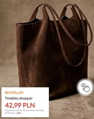 Torebka shopper promocja w Sinsay