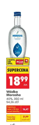 Wódka Morosha promocja w Biedronka