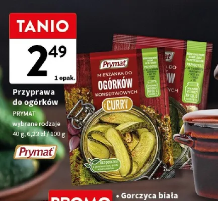 Przyprawa do ogórków Prymat promocja w Intermarche