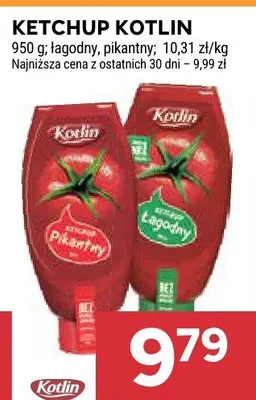 Ketchup łagodny, pikantny promocja w Stokrotka