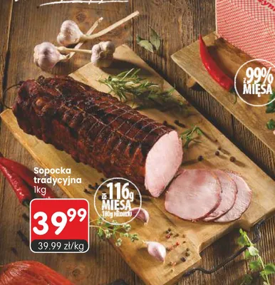 Polędwica sopocka tradycyjna Nik-Pol promocja w Market Point