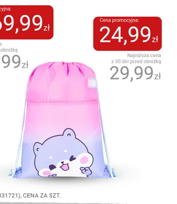 Worek na obuwie ST.RIGHT promocja w Smyk