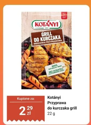 Przyprawa do kurczaka złocista Kamis promocja w Dino