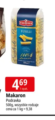Makaron Podravka promocja w Leclerc