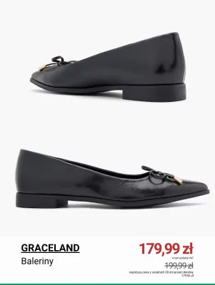 Baleriny Graceland promocja w Deichmann