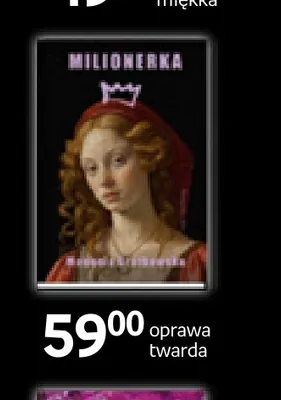 Książka Milionerka oprawa twarda promocja w Empik