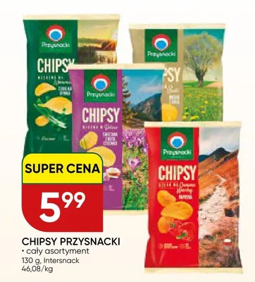 Chipsy Przysnacki o smaku papryki promocja w Chata Polska
